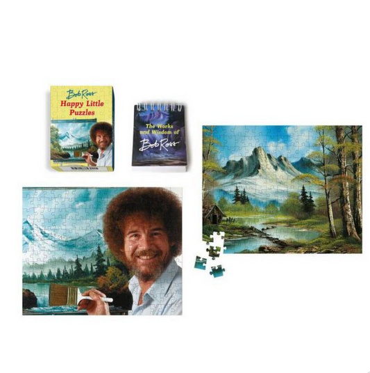 Bob Ross Happy Little Puzzle